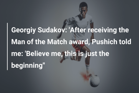 Georgiy Sudakov Dup Primirea Premiului Man Of The Match Pushich Mi