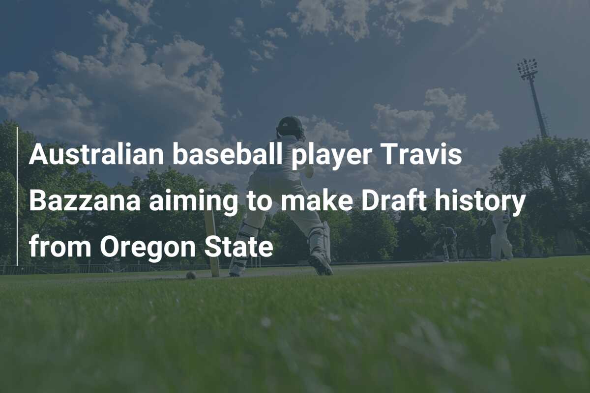 Australian Baseball Player Travis Bazzana Aiming To Make Draft History