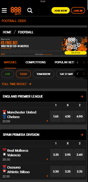 888sport Free Football Predictor - 8 Games, 8 Results, £8K Top Prize