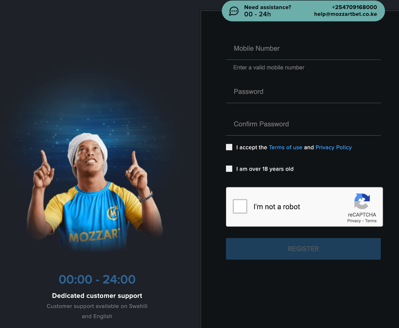 Mozzart Bet registration bonus