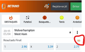 betano bônus chamado de SuperOdds