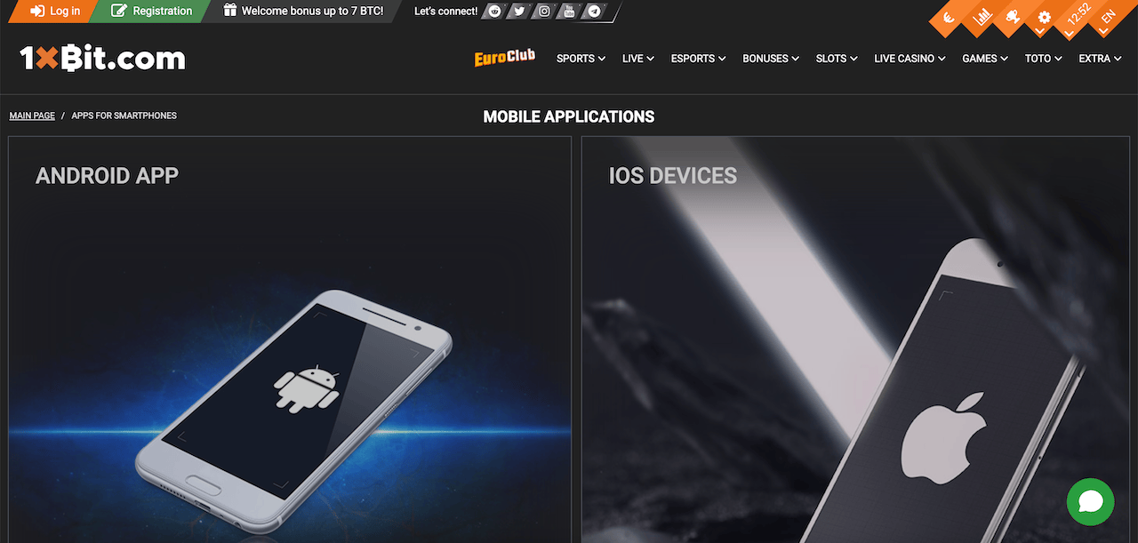 1xBit official app