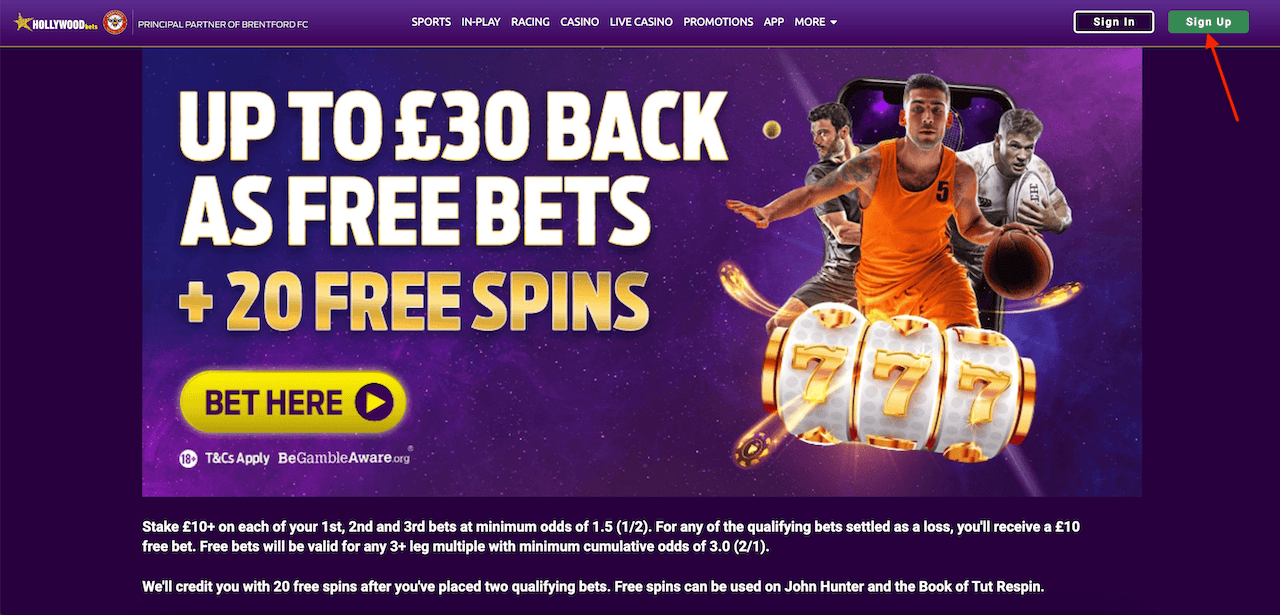 hollywoodbets 'join now’ icon