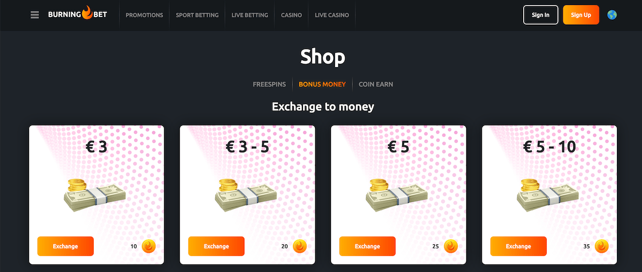 Sklep BurningBet