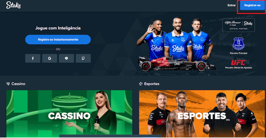 Como cadastrar na Stake plataforma de apostas