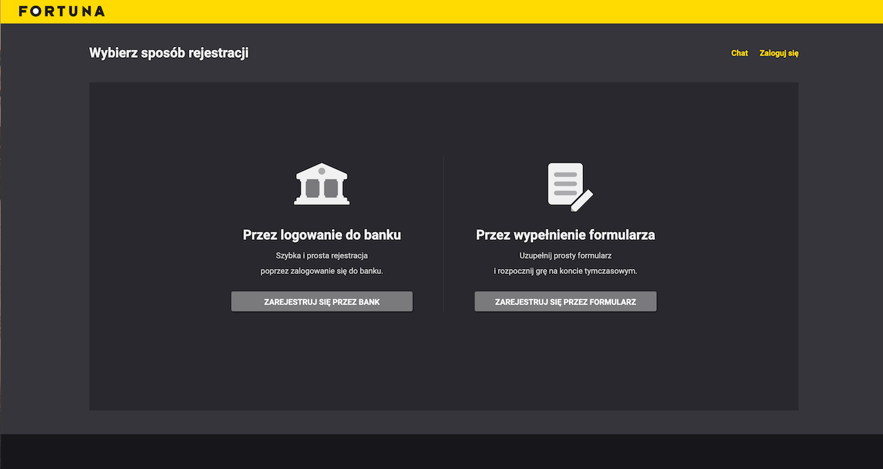 Rejestr Fortuna Bet