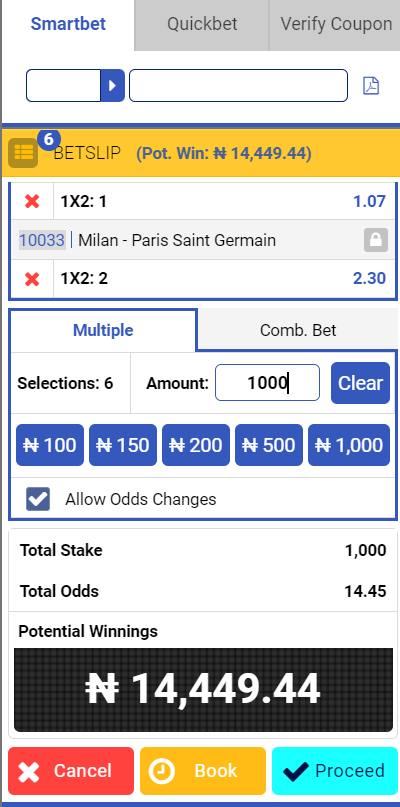 deposit betking