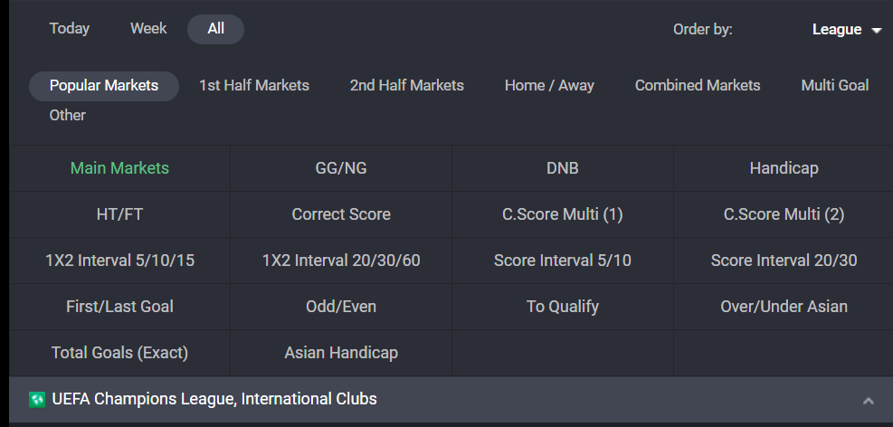 Bet9ja Betting Types, Odds, and Formats