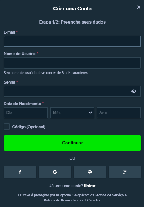 apostar na Stake