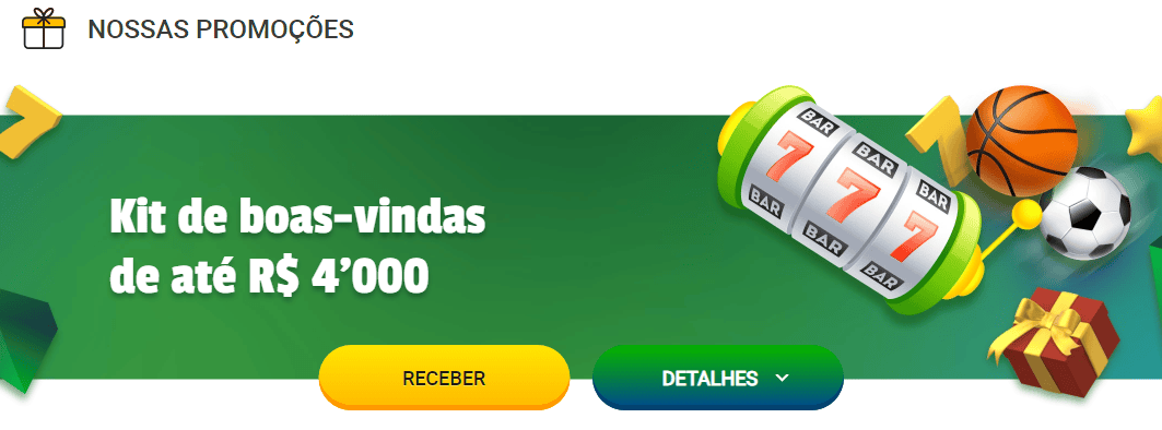 Bônus de boas vindas Brazino777
