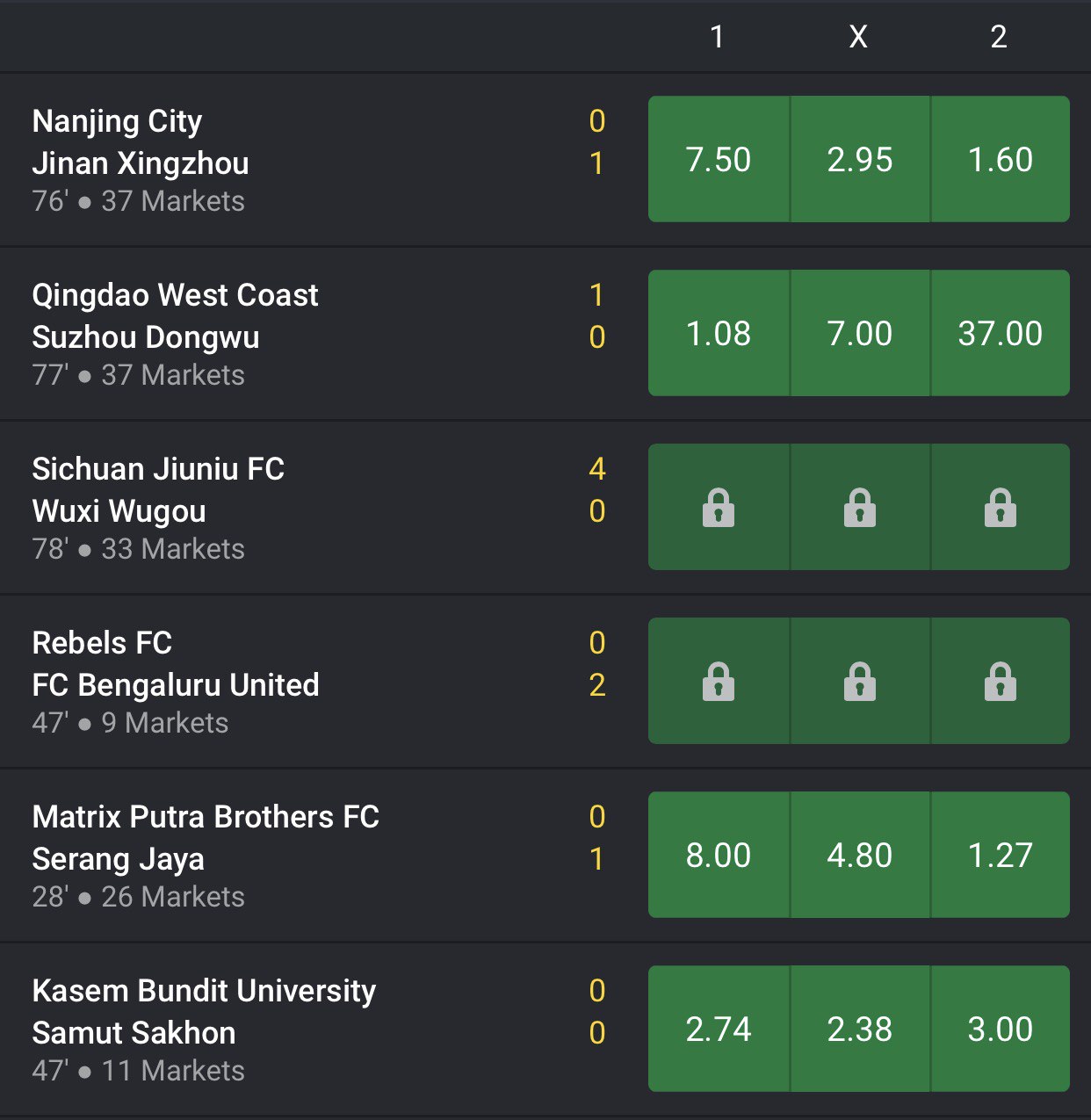 Bet9ja livescores on sale