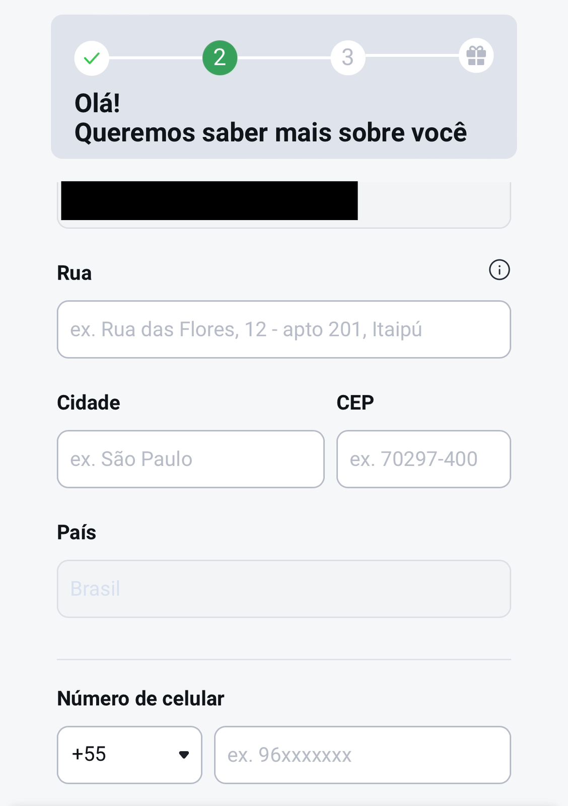 como preencher os dados betano