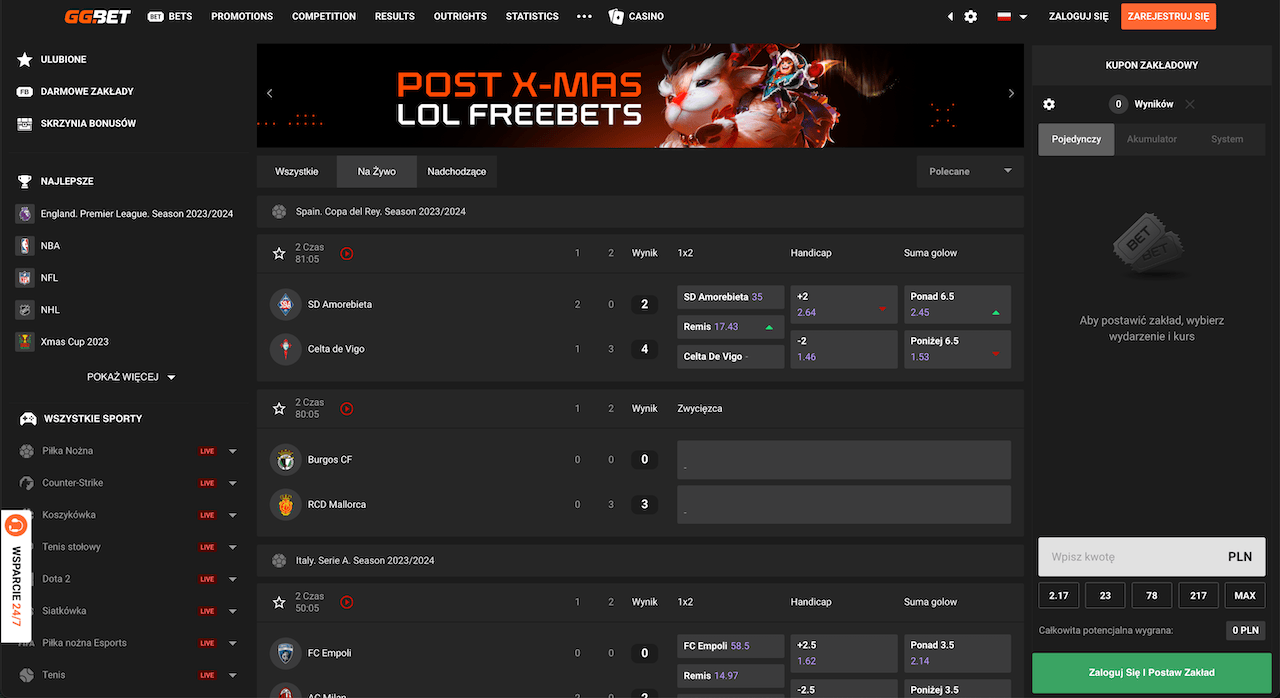 Recenzja GGbet ᐉ Firma bukmacherska GG bet ᐉ Przegląd kasyna, pokera i  operacji finansowych GGbet w ⋆ azscore.pl