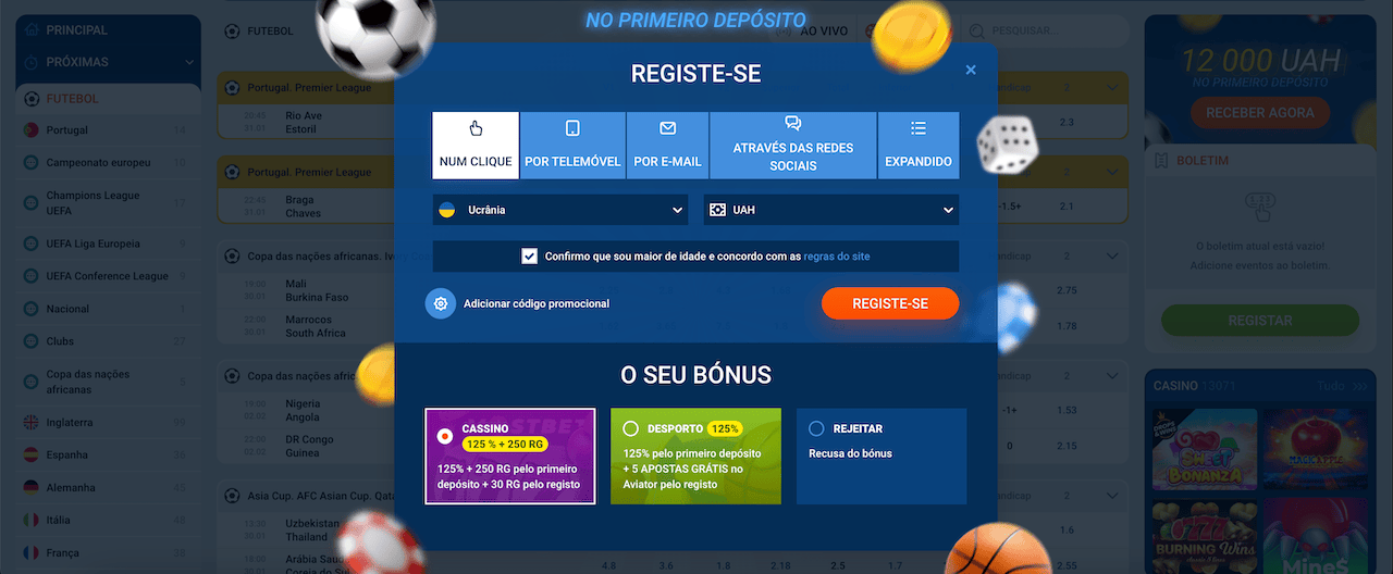 Como se cadastrar e começar a jogar?