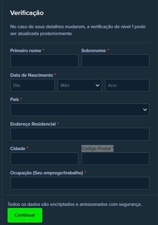 Depósito Stake com Pix