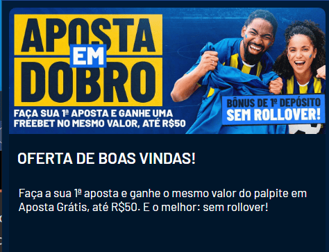 Faça sua primeira aposta no Galera Bet e ganhe até 50 reais de bônus