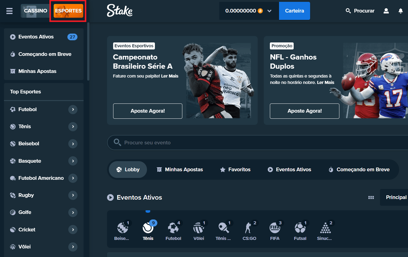 Como apostar na Stake Brasil