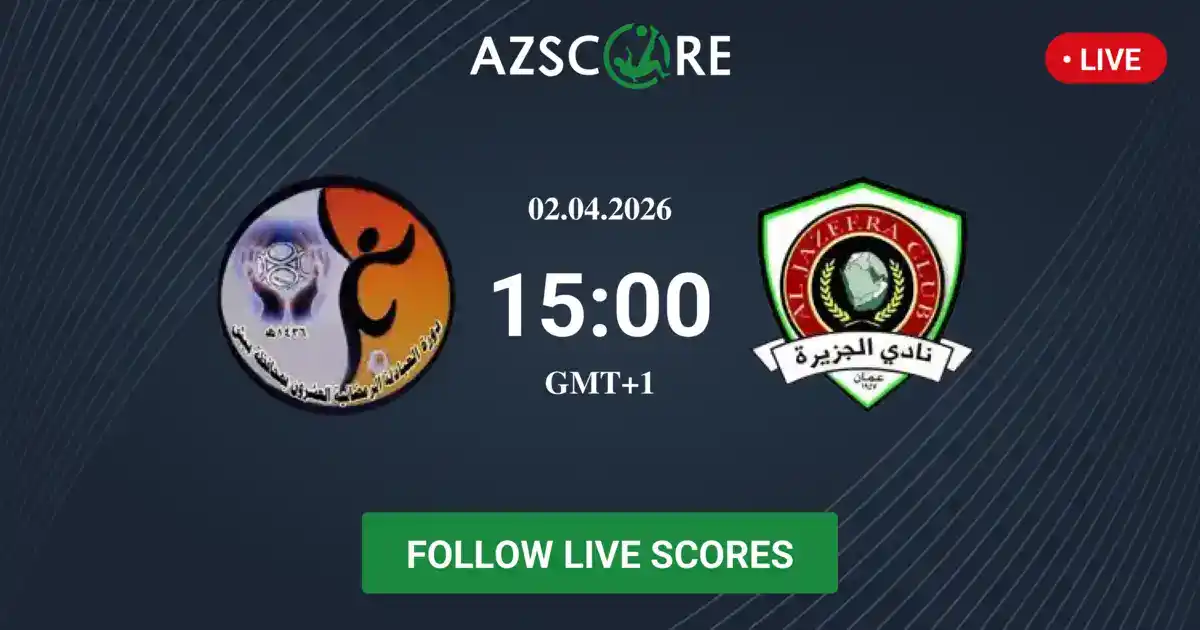 Sama Al Sarhan vs Al-Jazeera Amman 02/04/2026 live score, H2H and stats ...