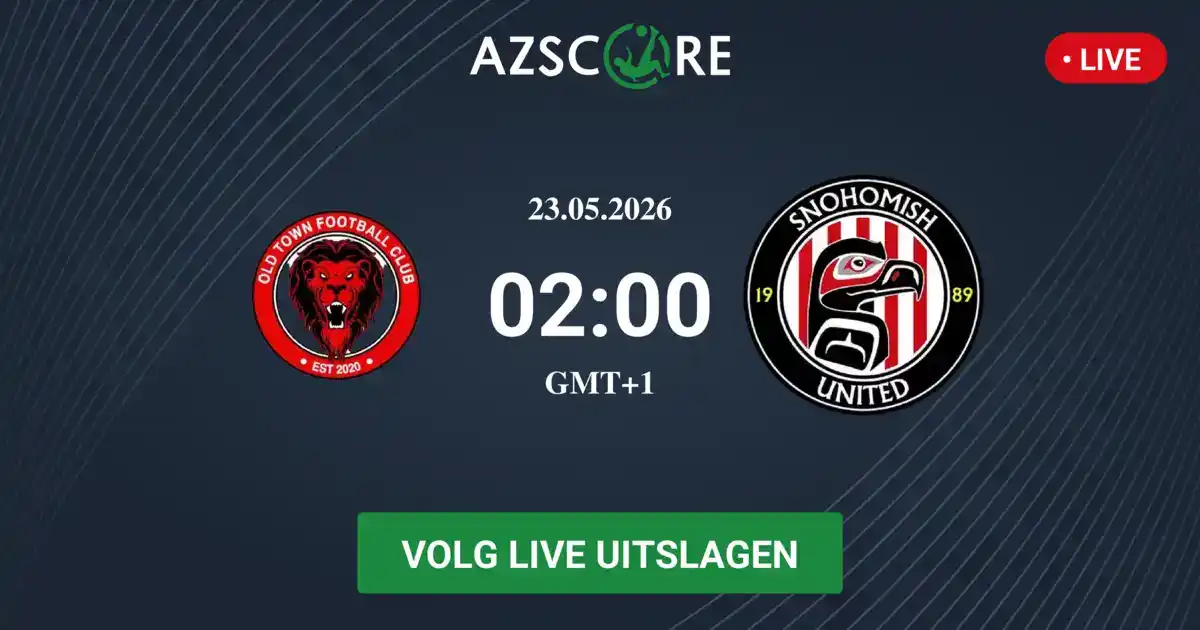 FC Olympia vs Snohomish United 22/05/2026 live score, H2H en stats ...