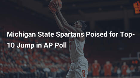 Michigan State Spartans auf dem Weg in die Top 10 der AP-Umfrage