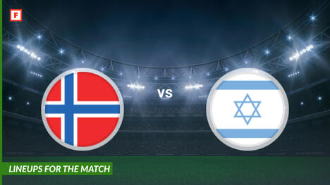 นอร์เวย์ ปะทะ อิสราเอล: รายชื่อผู้เล่นสำหรับการแข่งขัน