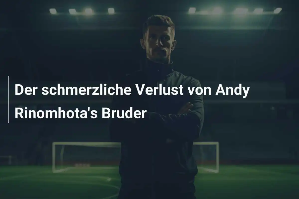 Der schmerzliche Verlust von Andy Rinomhota's Bruder