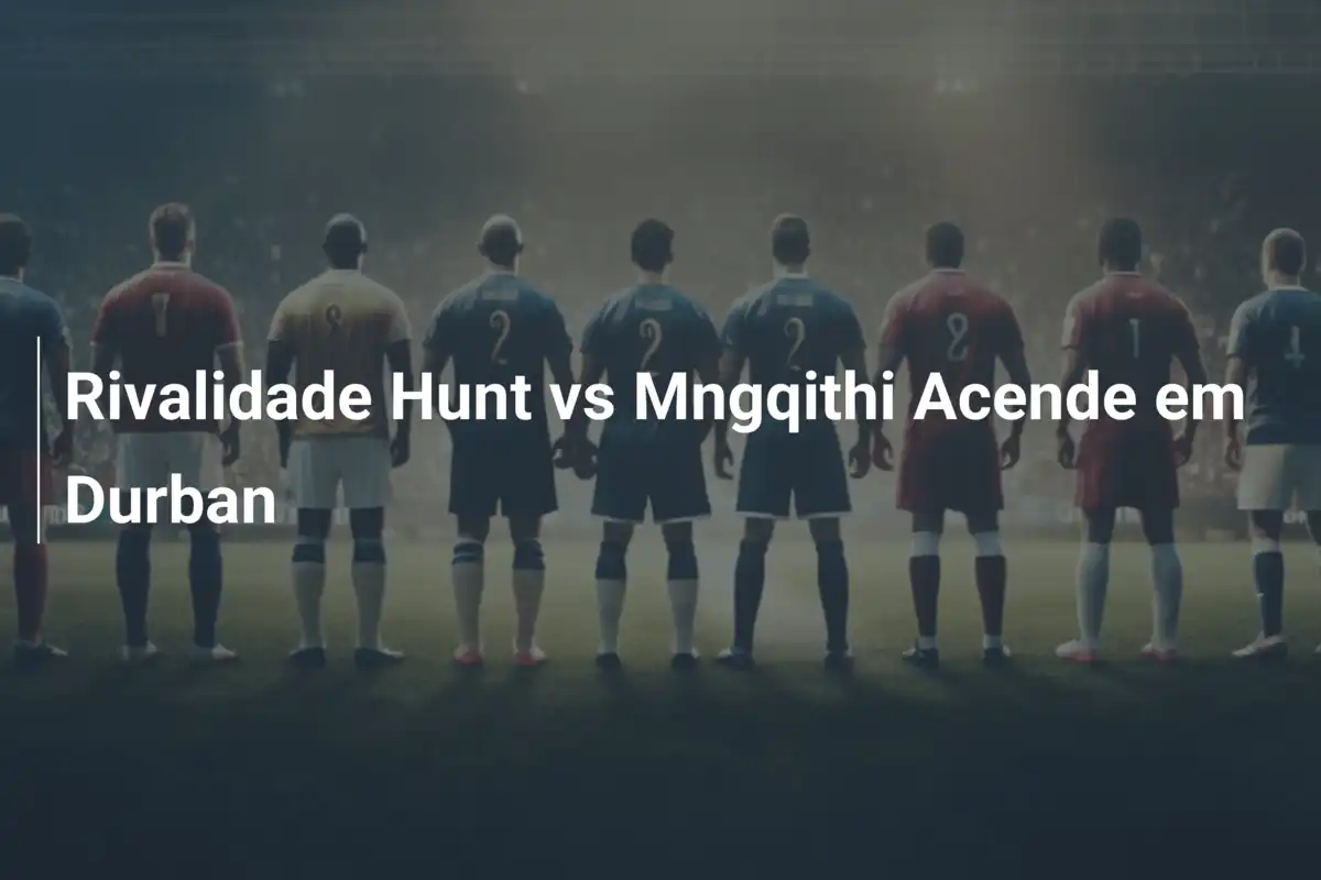 Rivalidade Hunt vs Mngqithi Acende em Durban