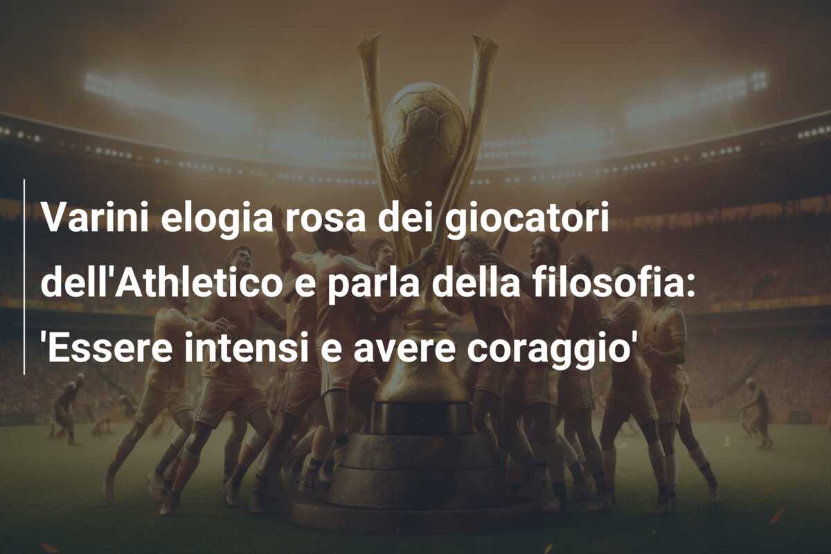 Varini elogia rosa dei giocatori dell’Athletico e parla della filosofia: ‘Essere intensi e avere coraggio’