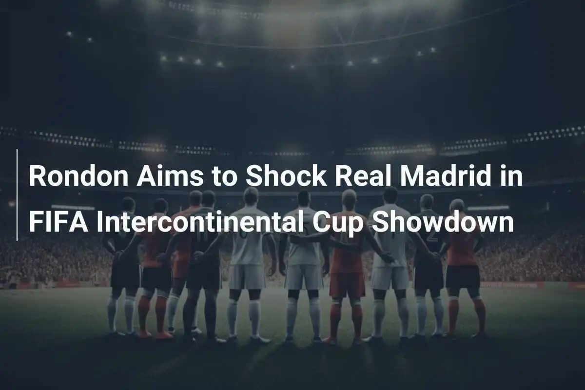 Rondon Siap Gegerkan Real Madrid di Pertandingan Piala Interkontinental FIFA