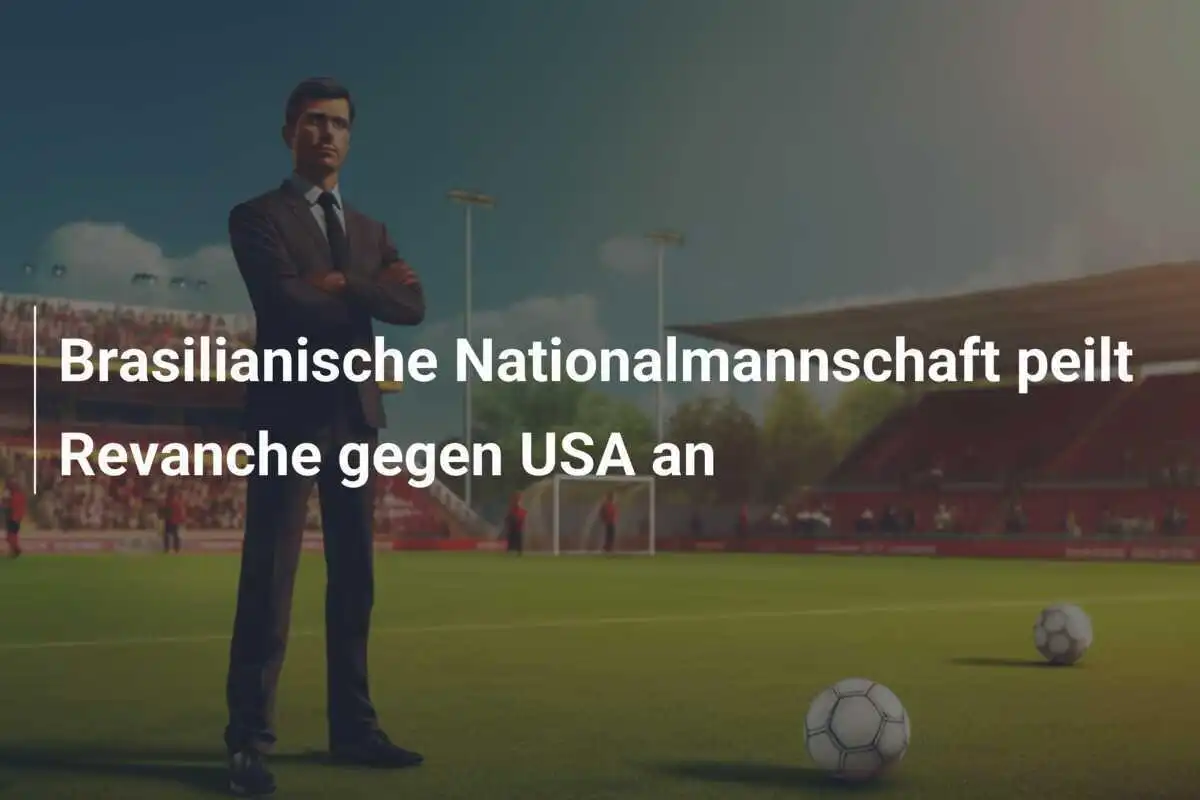 Brasilianische Nationalmannschaft peilt Revanche gegen USA an