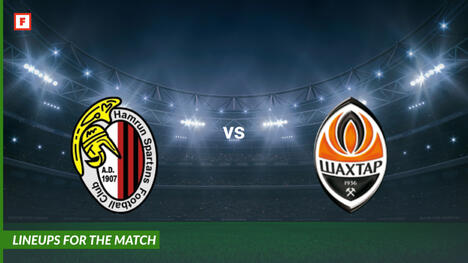 Hamrun Spartans contre Shakhtar Donetsk : compositions pour le match