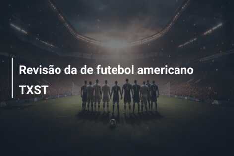 Revisão da de futebol americano TXST