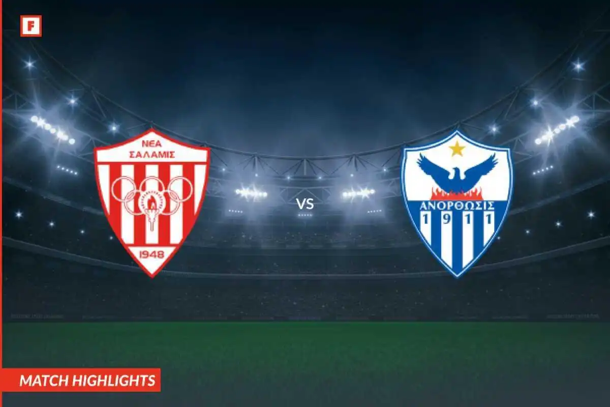 FC Nea Salamis - Anorthosis Famagusta (Famagusta) goles y momentos destacados