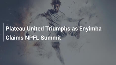Plateau United triumfuje, Enyimba na czele NPFL