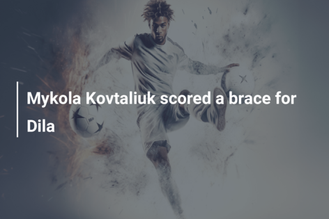 Mykola Kovtaliuk scored a brace for Dila