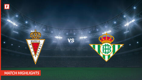Real Murcia - Real Betis gol dan sorotan