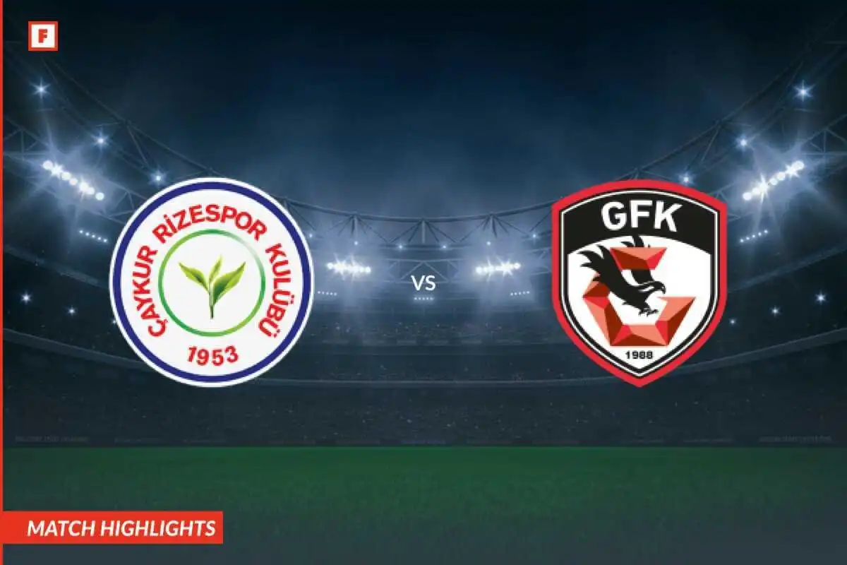 Caykur Rizespor - Gaziantep FK gol e momenti salienti