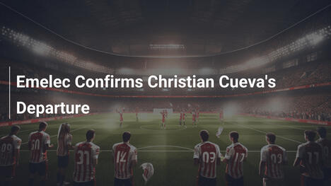 Emelec confirma la salida de Cristian Cueva