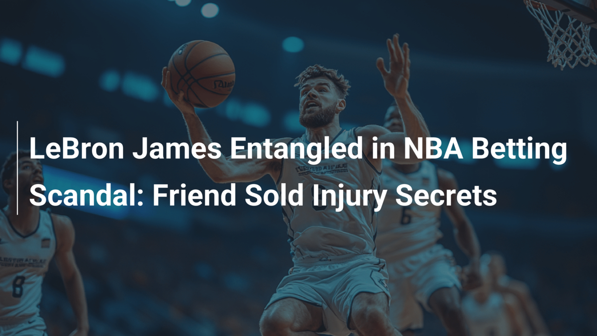 レブロン・ジェームズがNBA賭博スキャンダルに巻き込まれる：友人が怪我情報を売却 - footboom1.com