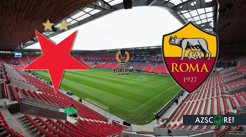 Slavia Praha vs Roma Livescore and Live Video - Europa League