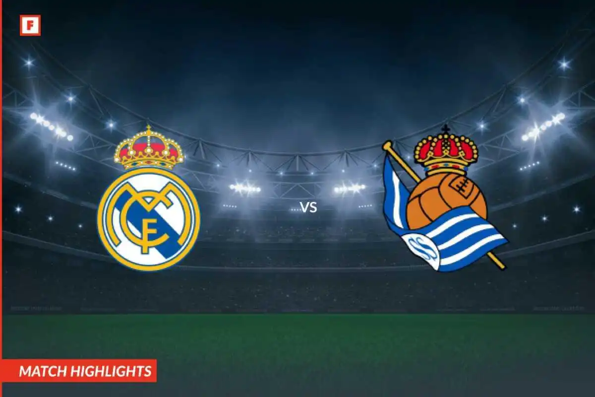 Real Madrid - Real Sociedad mål og høydepunkter