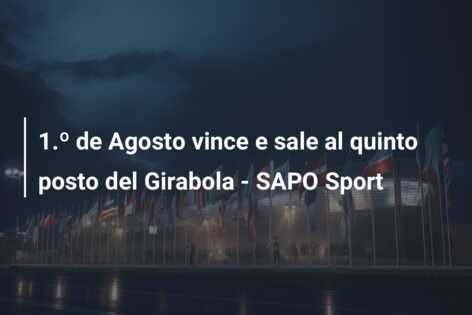 1.º de Agosto vince e sale al quinto posto del Girabola – SAPO Sport
