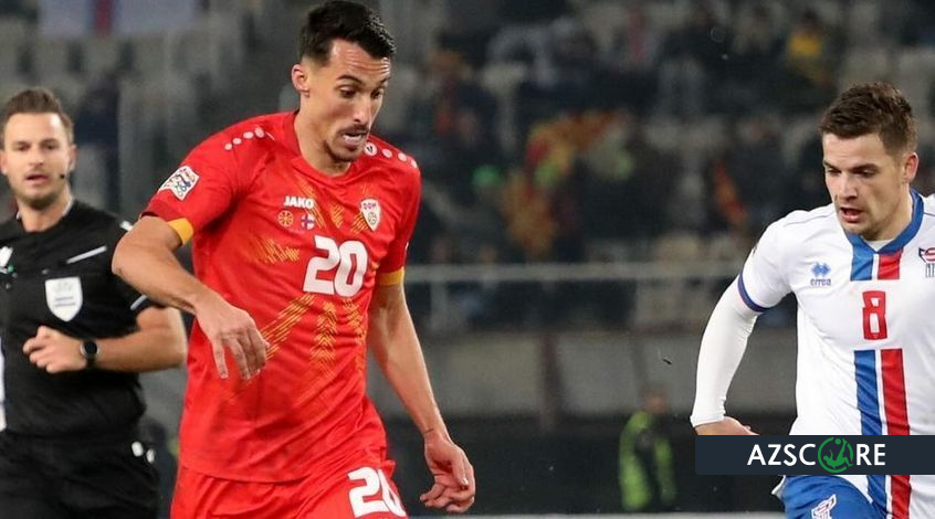 Liga de Naciones. Macedonia del Norte - Islas Faroe 1:0. Resumen del partido