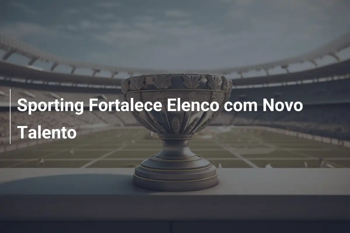Sporting Fortalece Elenco com Novo Talento