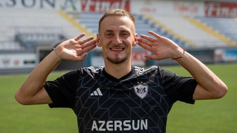 Oleksiy Kashchuk on the Bench for Qarabag's Champions League Duel with Athletic
