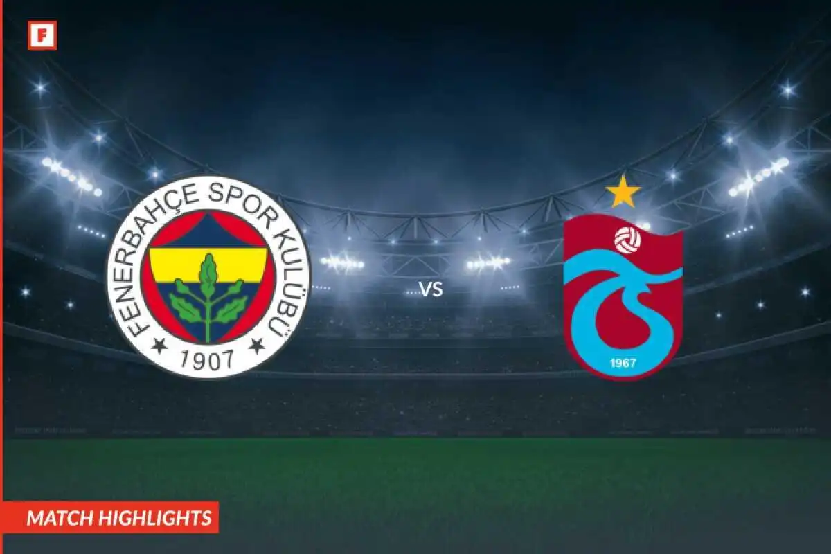 Fenerbahçe - Trabzonspor mål og høydepunkter