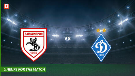 Samsunspor ปะทะ ดินาโม เคียฟ: รายชื่อผู้เล่นสำหรับการแข่งขัน