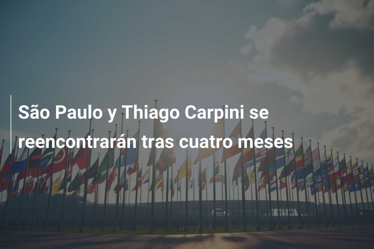 São Paulo y Thiago Carpini se reencontrarán tras cuatro meses