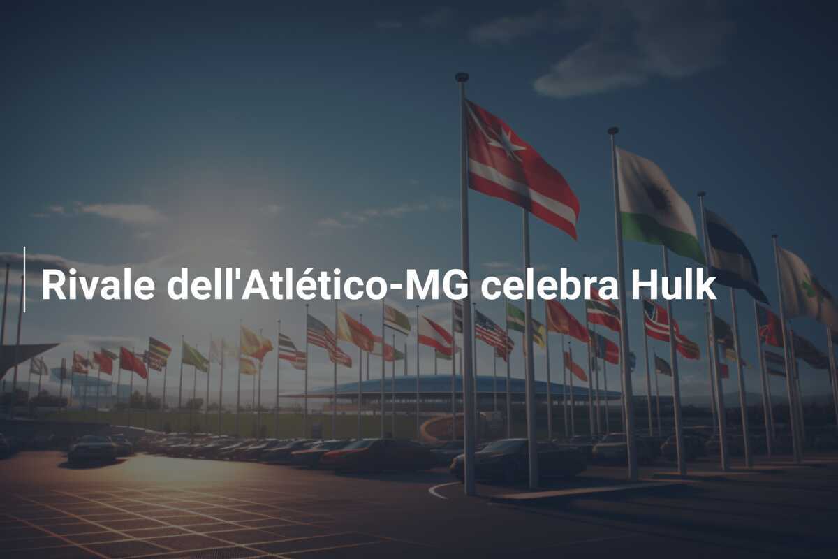 Rivale dell'Atlético-MG celebra Hulk