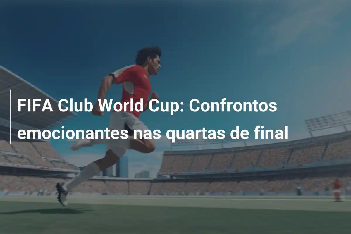 FIFA Club World Cup: Confrontos emocionantes nas quartas de final